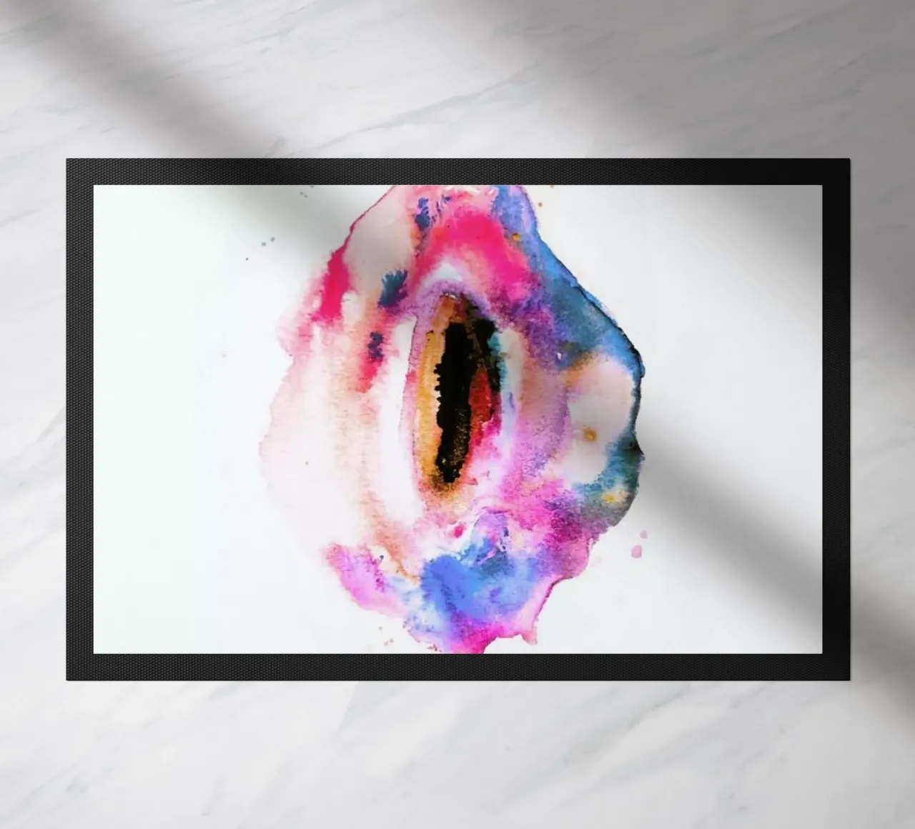 Watercolor Vulva Unicorn zerbino da Verena Bonath | 21st aesthetics
