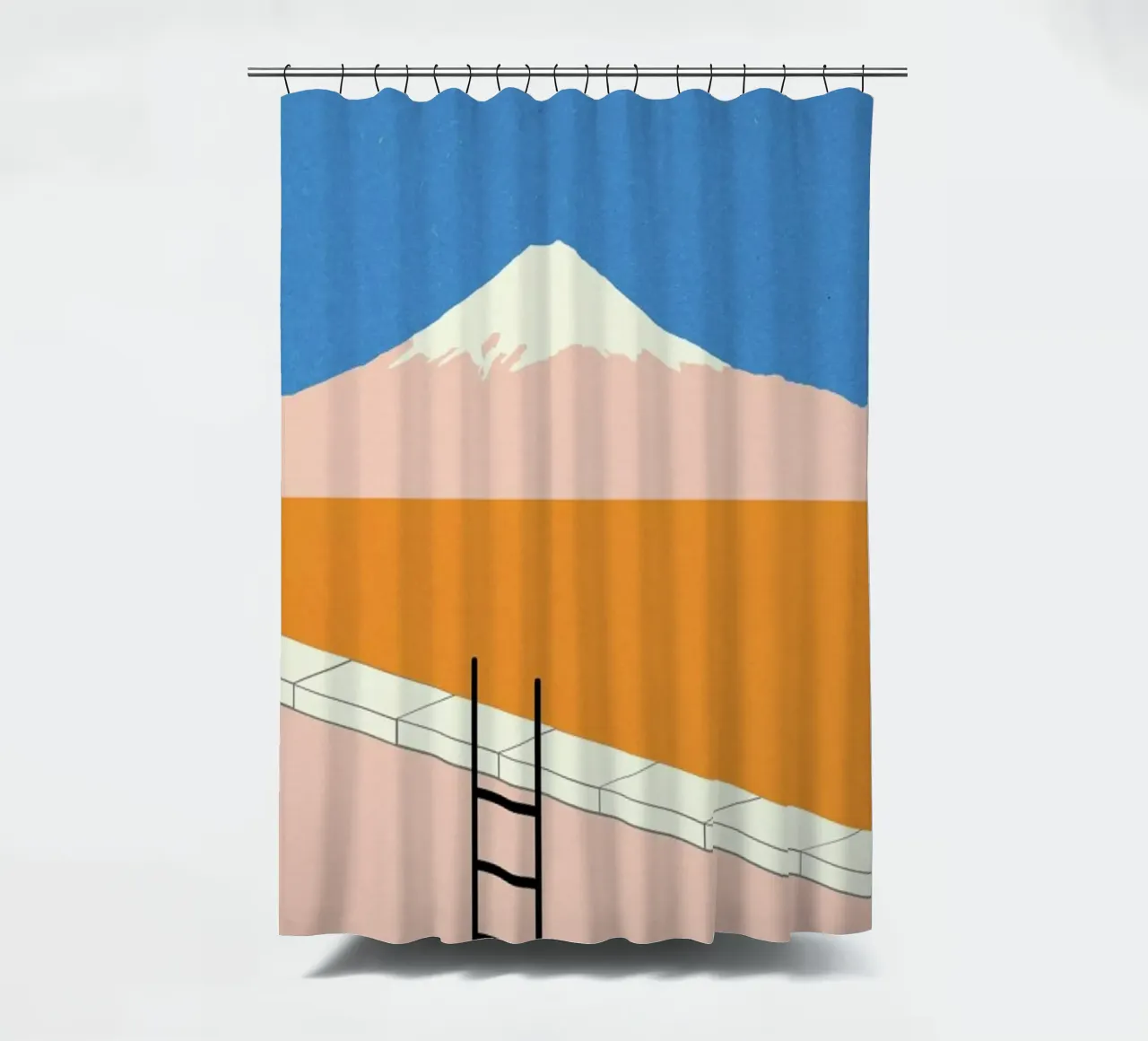 Fuji Pool tenda da doccia da Rosi Feist