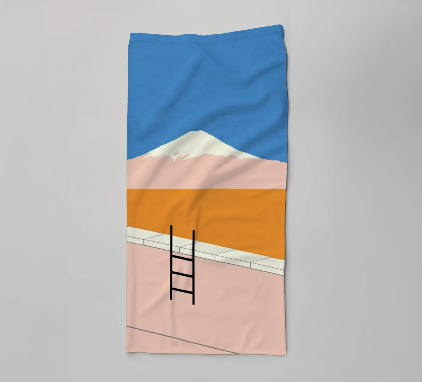 Fuji Pool badhanddoek van Rosi Feist