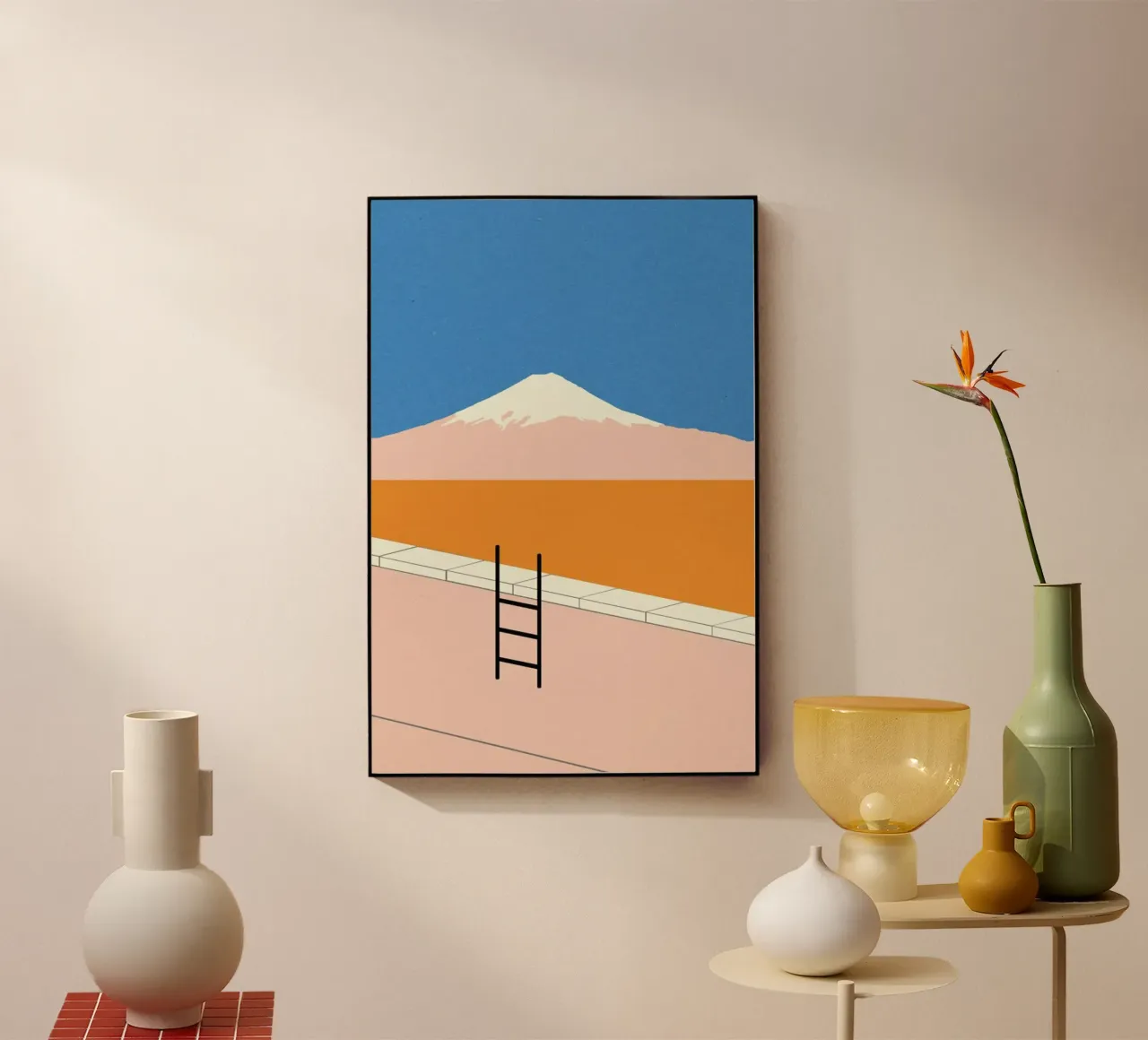 Fuji Pool plexiglass da Rosi Feist