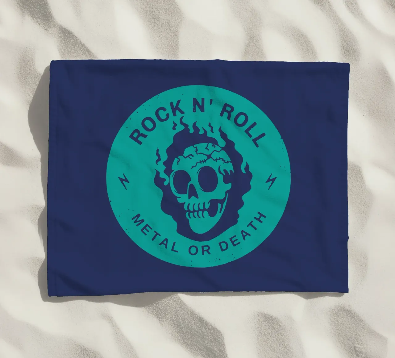Rock n Roll Metal o Morte telo mare da Gunawan Rb
