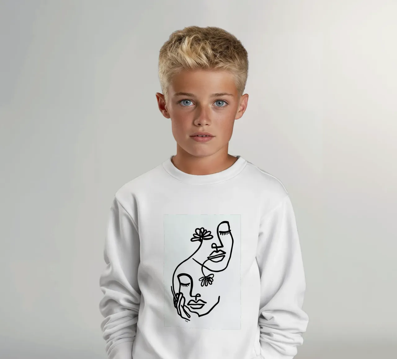 I Choose You felpa bambino da Ninhol