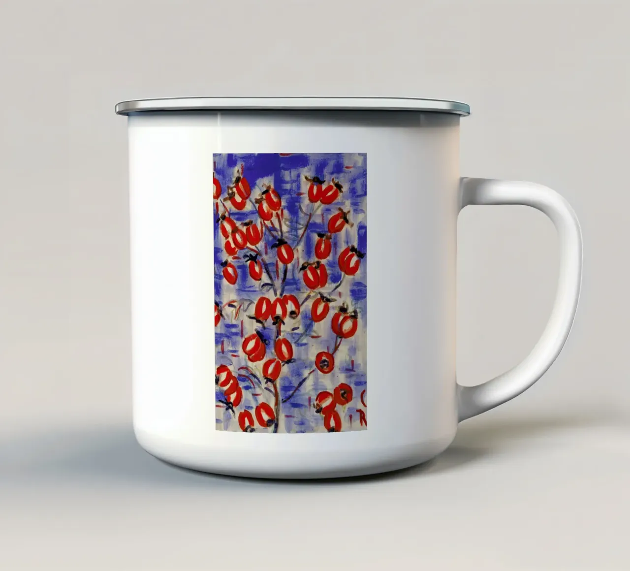 Rohlfs - Rosehips tazza in smalto da ARTOTHEK