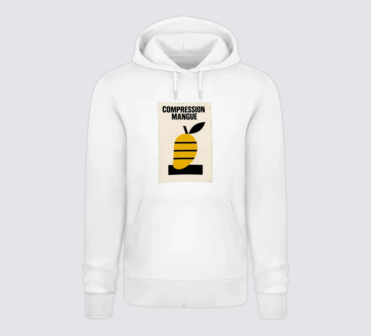 Compression Mango - Morbidezza sotto pressione felpa con cappuccio da Pop and Fruits - Affiches & posters