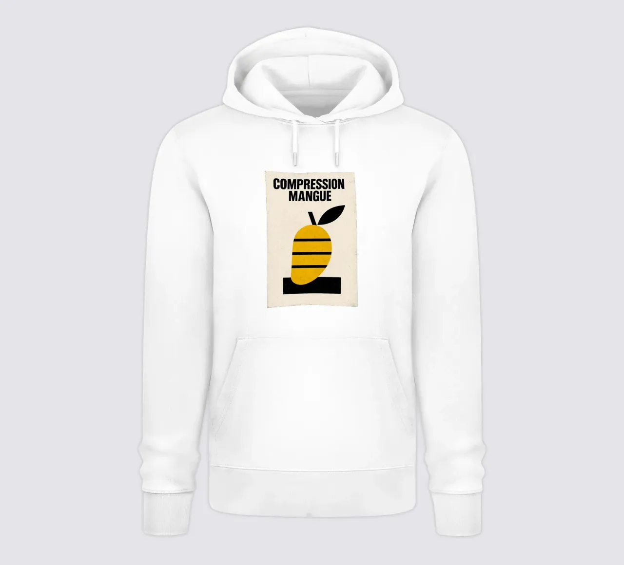 Compression Mango - Morbidezza sotto pressione felpa con cappuccio da Pop and Fruits - Affiches & posters