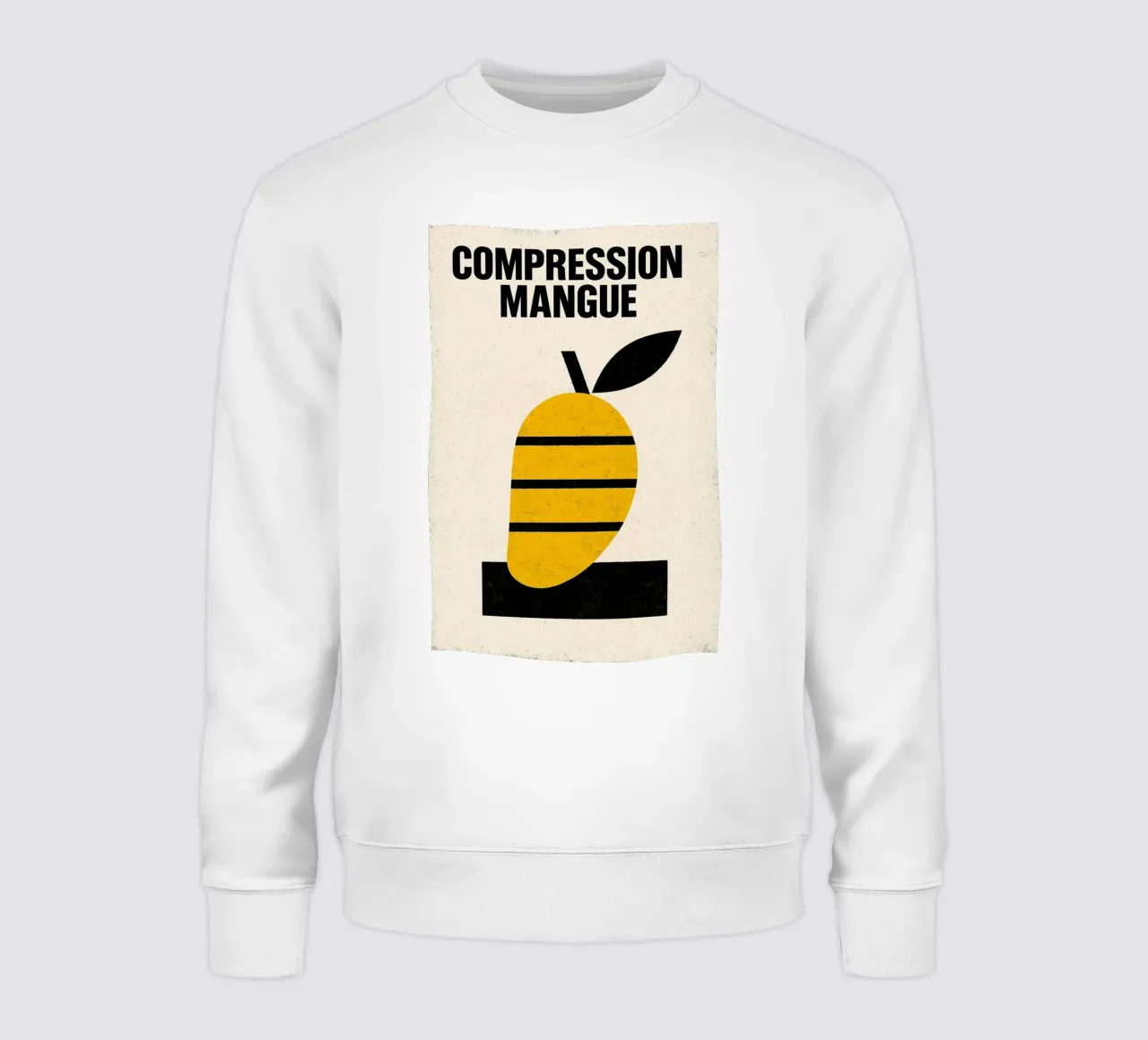 Compression Mango - Morbidezza sotto pressione felpa da Pop and Fruits - Affiches & posters