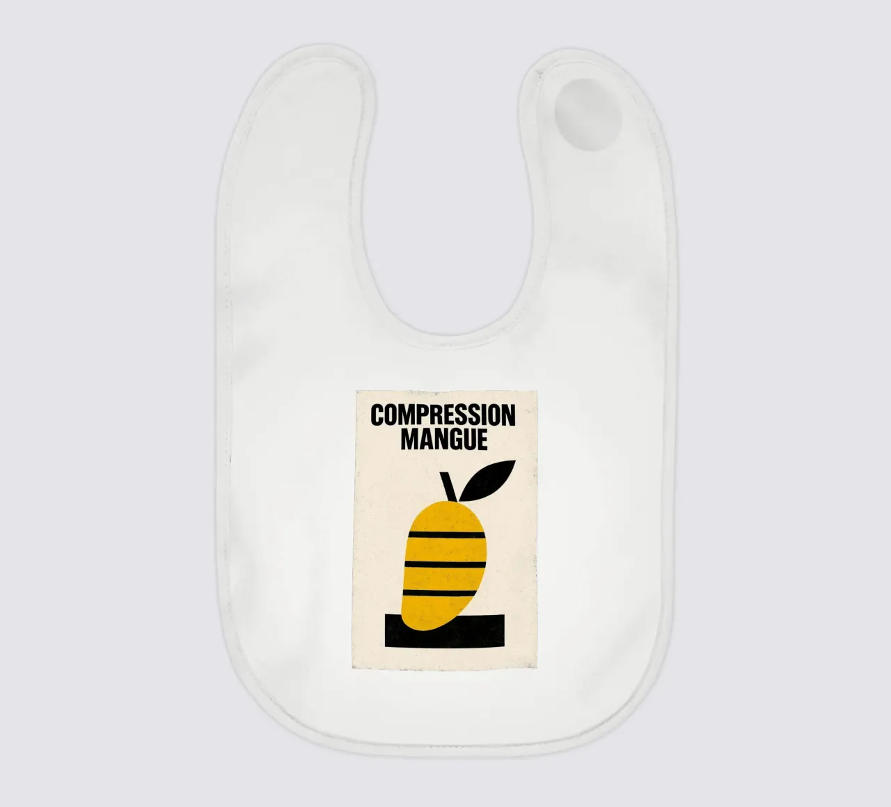 Compression Mango - Morbidezza sotto pressione bavaglino da Pop and Fruits - Affiches & posters