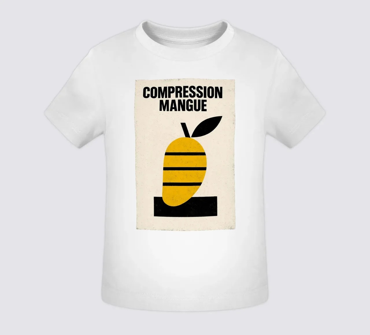 Compression Mango - Morbidezza sotto pressione maglietta neonato da Pop and Fruits - Affiches & posters