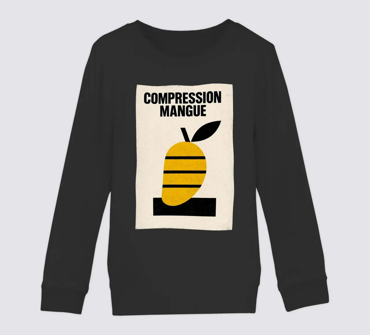 Compression Mango - Morbidezza sotto pressione felpa bambino da Pop and Fruits - Affiches & posters