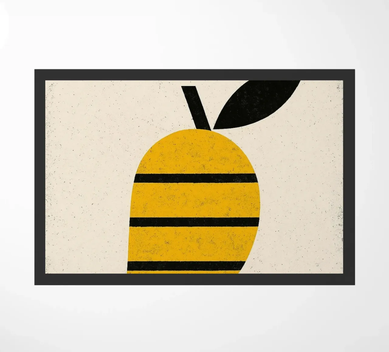 Compression Mango - Morbidezza sotto pressione zerbino da Pop and Fruits - Affiches & posters