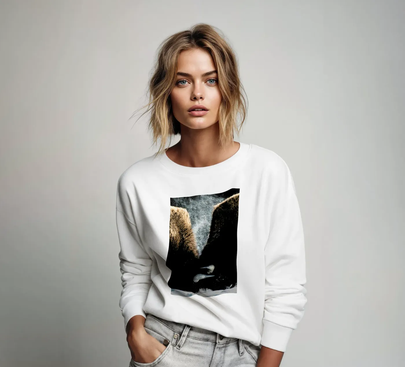 Interlocked felpa da Natural Kingdom