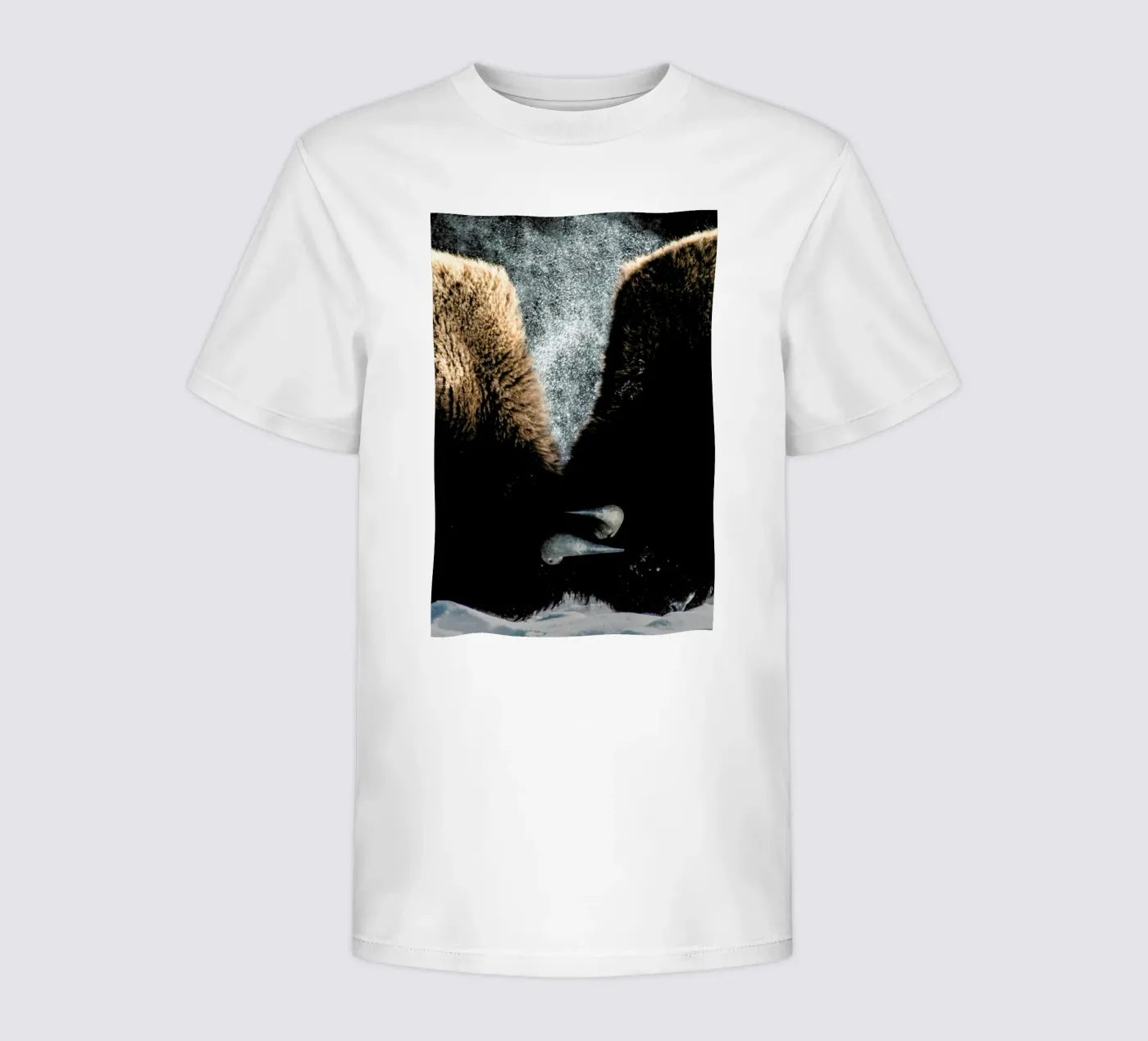 Interlocked kinder t-shirt van Natural Kingdom