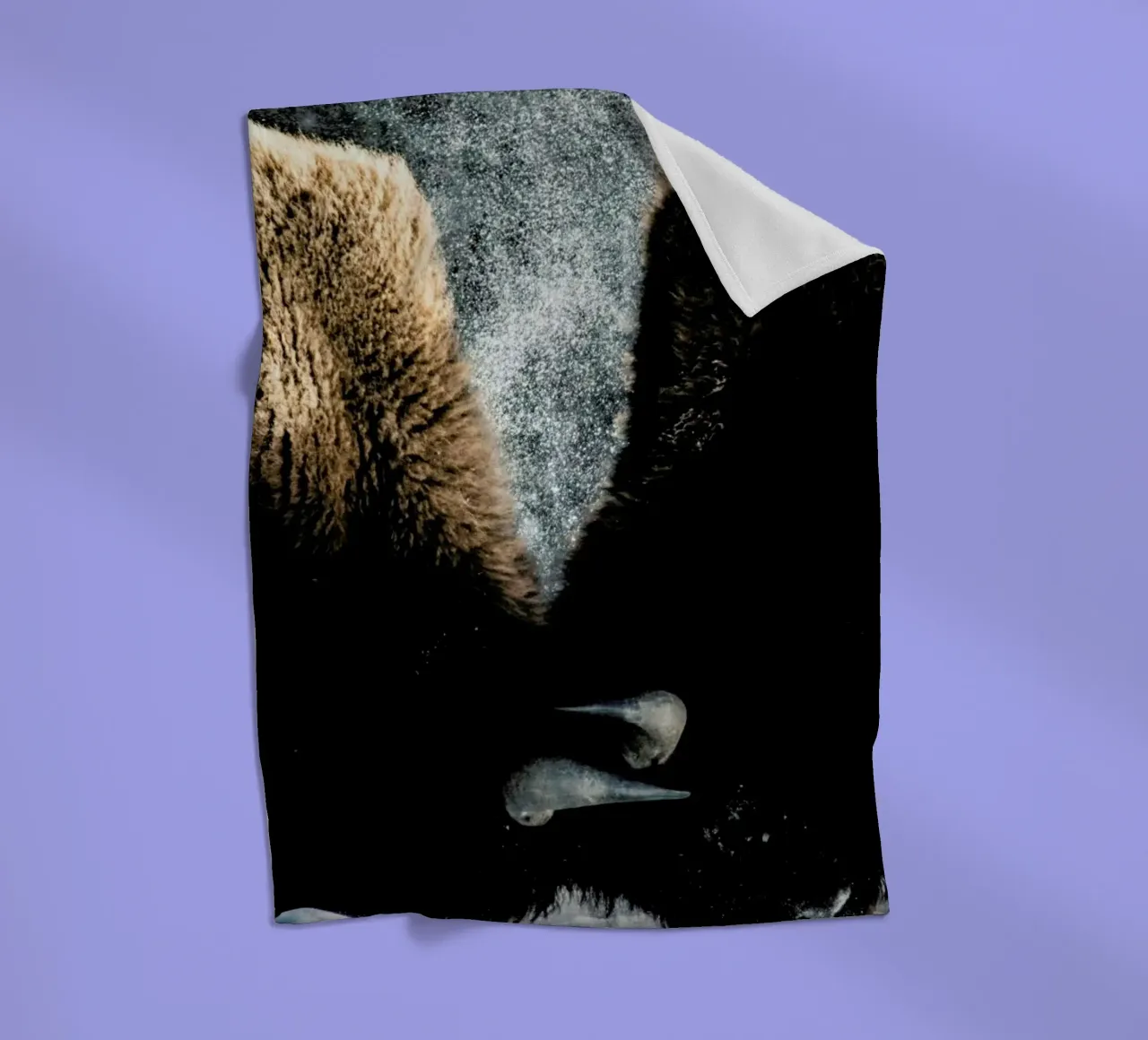 Interlocked fleecedeken van Natural Kingdom