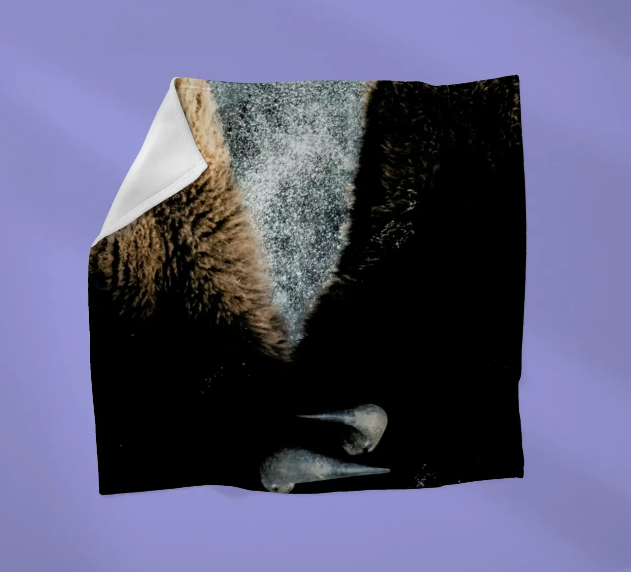 Interlocked fleecedeken van Natural Kingdom