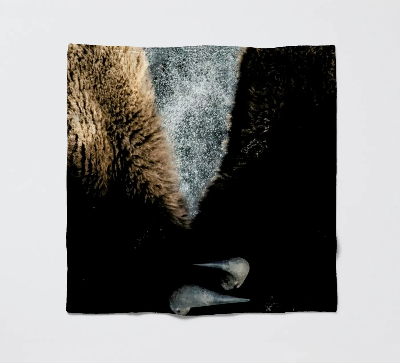 Interlocked Fleecedecke von Natural Kingdom