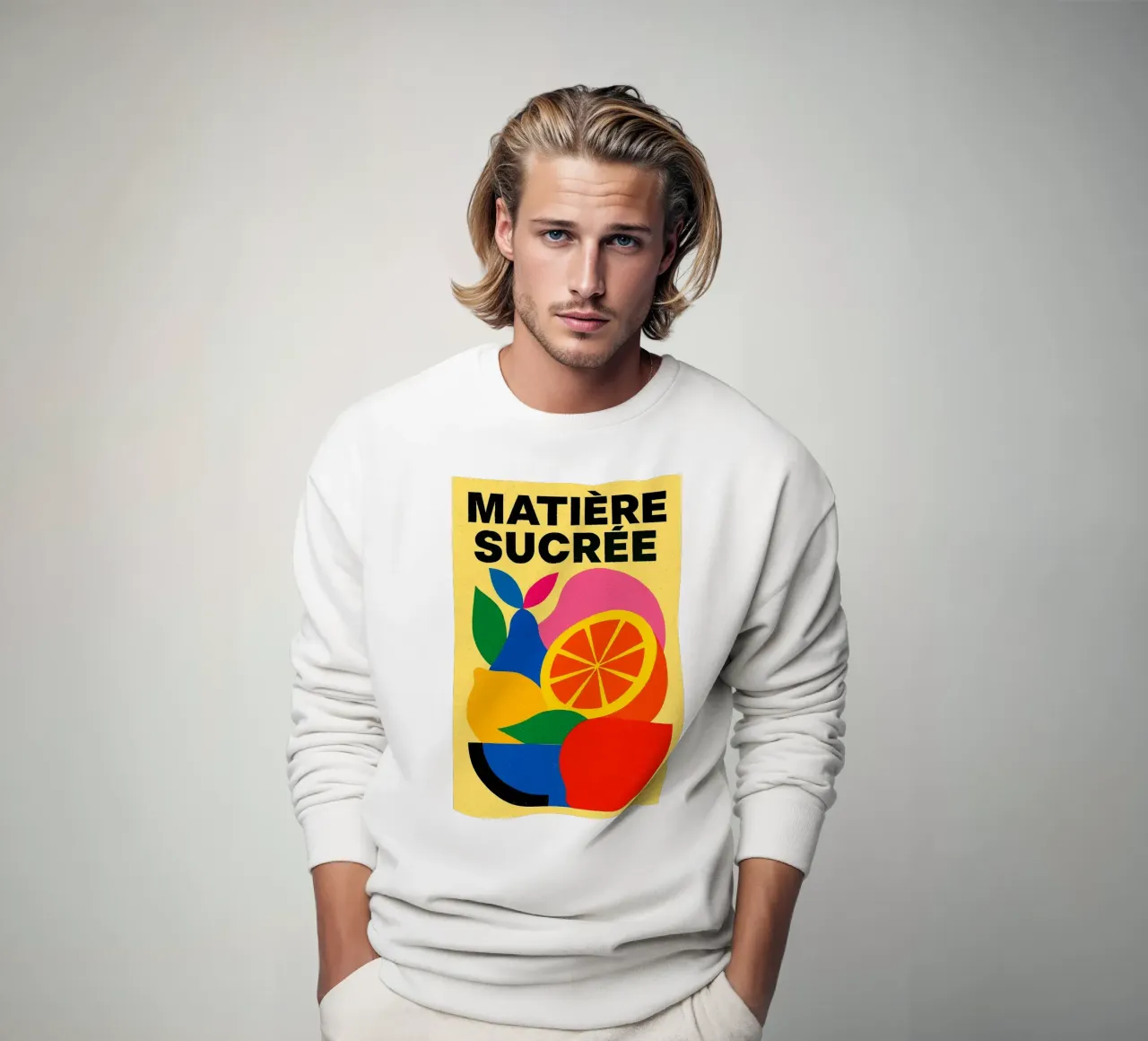 Matière Sucrée - Un'esplosione di colore e di piacere felpa da Pop and Fruits - Affiches & posters