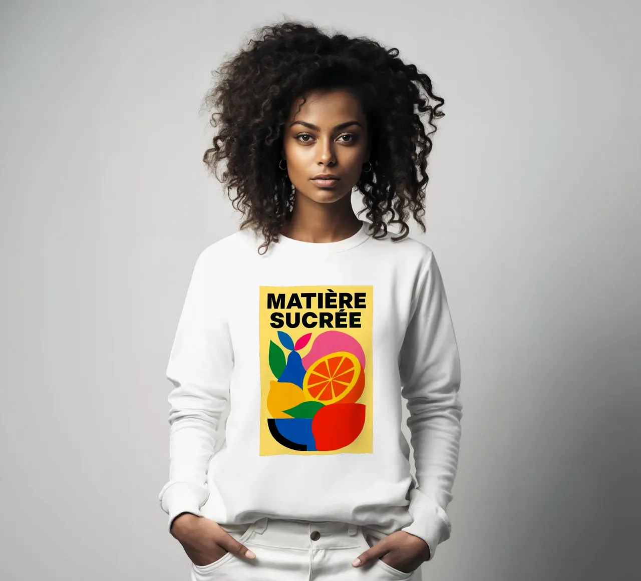 Matière Sucrée - Un'esplosione di colore e di piacere felpa da Pop and Fruits - Affiches & posters