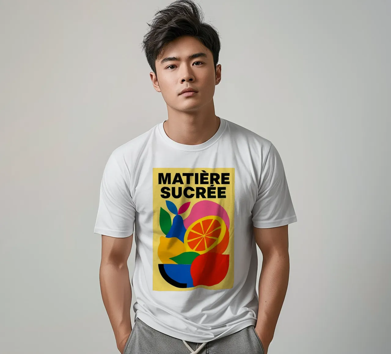 Matière Sucrée - Un'esplosione di colore e di piacere t-shirt da Pop and Fruits - Affiches & posters