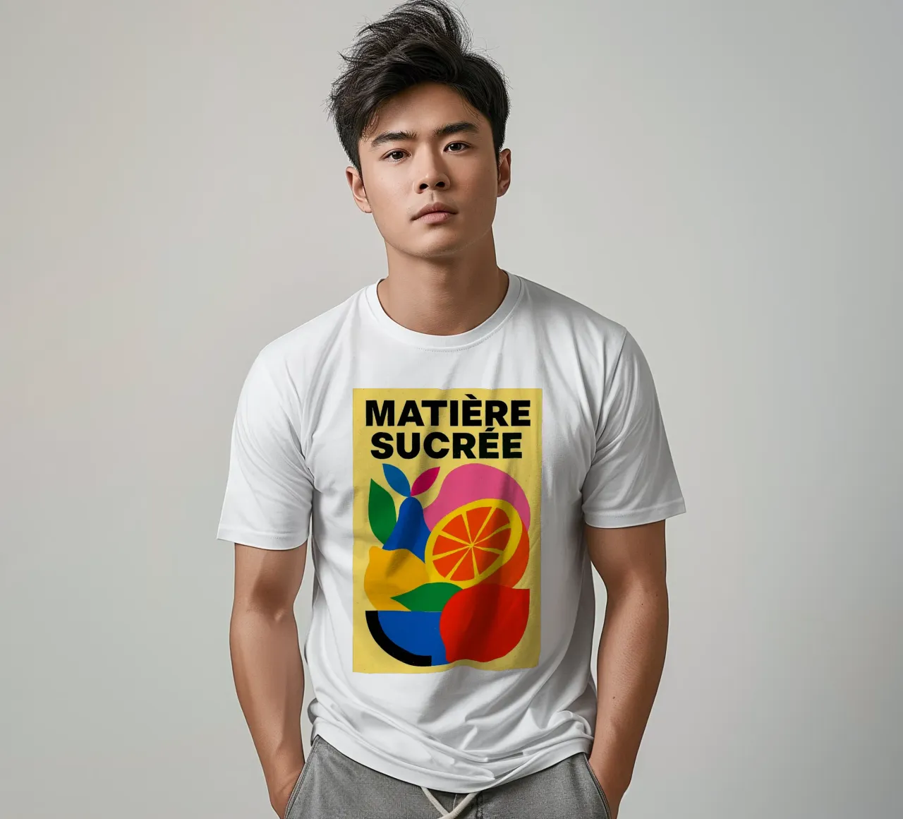 Matière Sucrée - Un'esplosione di colore e di piacere t-shirt da Pop and Fruits - Affiches & posters