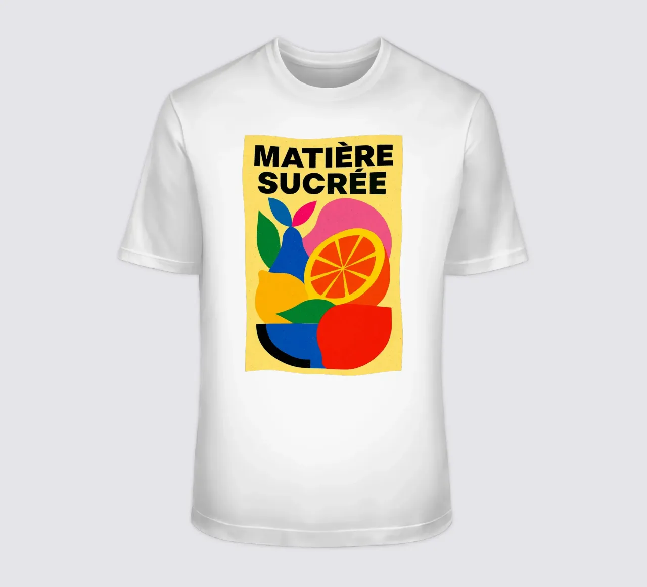 Matière Sucrée - Un'esplosione di colore e di piacere t-shirt da Pop and Fruits - Affiches & posters
