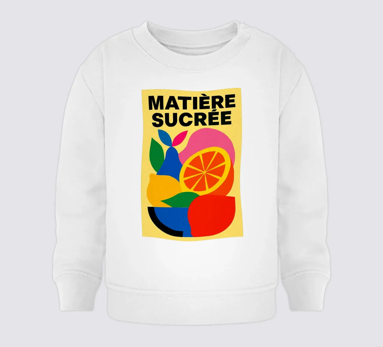 Matière Sucrée - Un'esplosione di colore e di piacere felpa neonato da Pop and Fruits - Affiches & posters