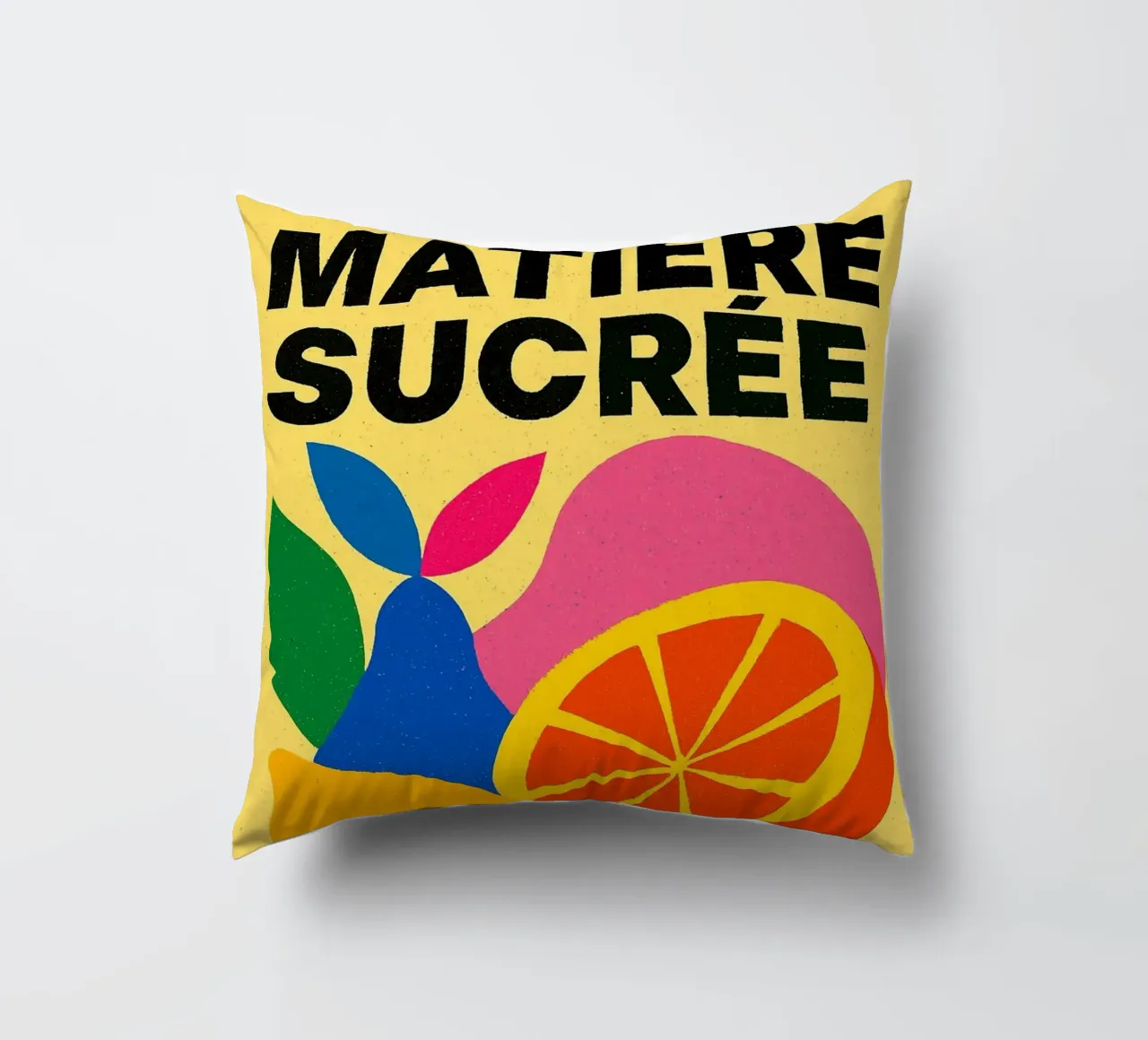 Matière Sucrée - Un'esplosione di colore e di piacere cuscino da Pop and Fruits - Affiches & posters