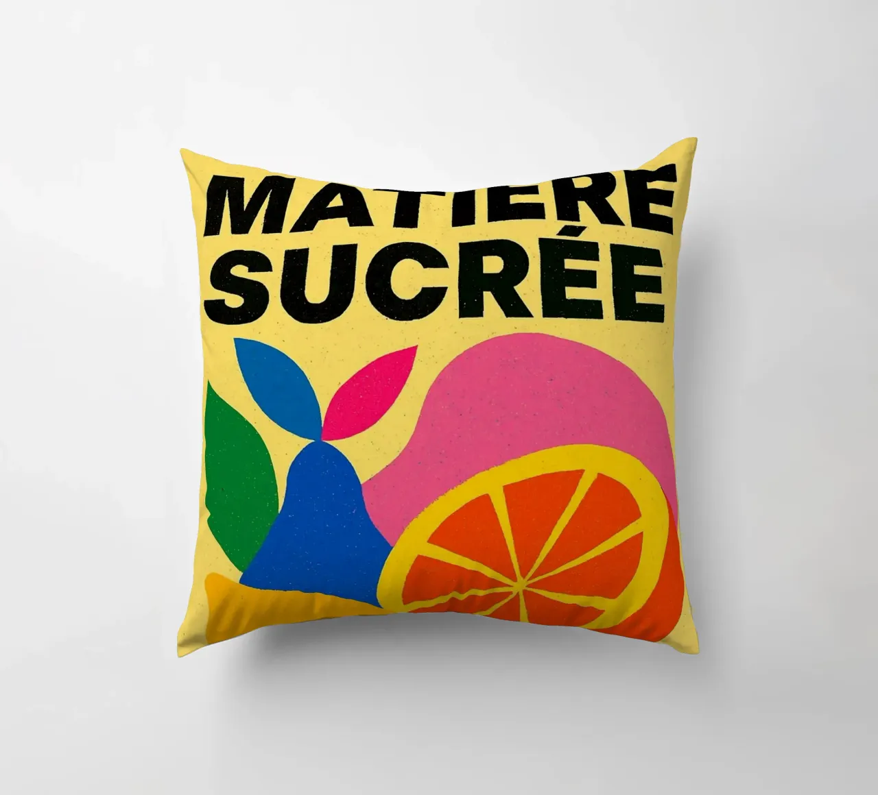 Matière Sucrée - Un'esplosione di colore e di piacere cuscino da Pop and Fruits - Affiches & posters