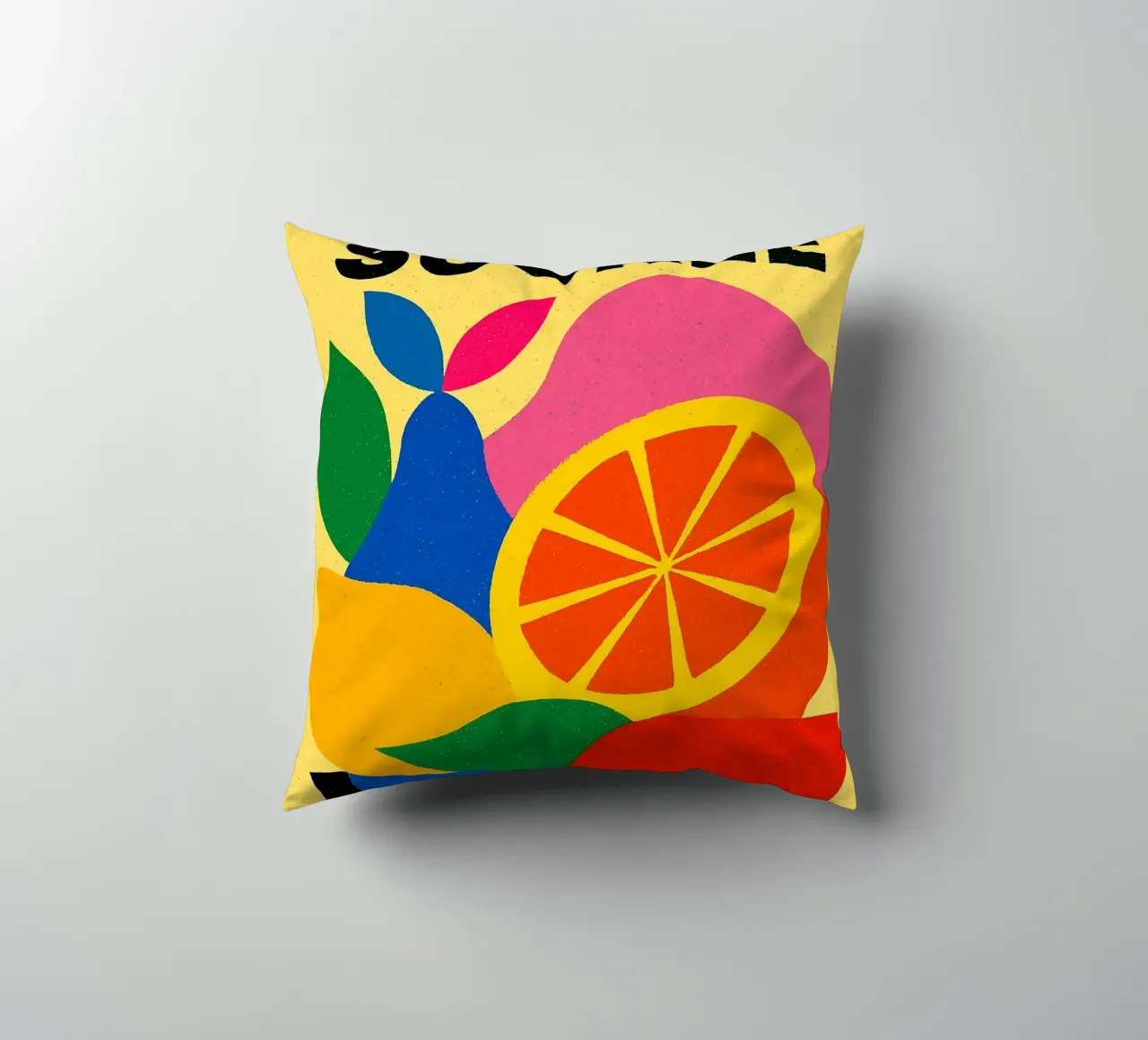 Matière Sucrée - Un'esplosione di colore e di piacere cuscino da Pop and Fruits - Affiches & posters