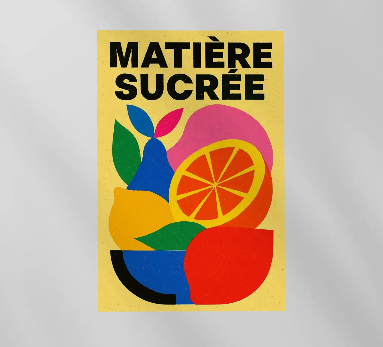 Matière Sucrée - Un'esplosione di colore e di piacere pellicola backlit da Pop and Fruits - Affiches & posters