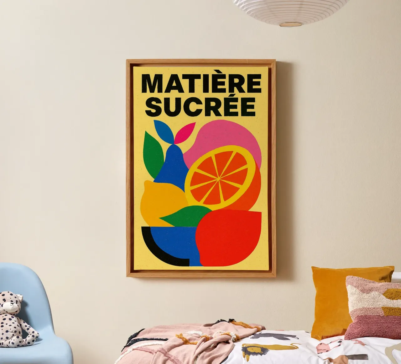 Matière Sucrée - Un'esplosione di colore e di piacere tela da Pop and Fruits - Affiches & posters