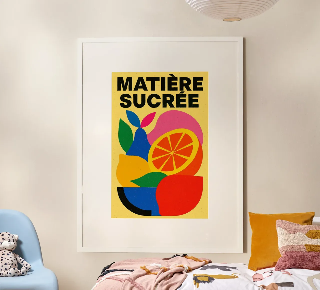 Matière Sucrée - Un'esplosione di colore e di piacere carta hahnemühle da Pop and Fruits - Affiches & posters