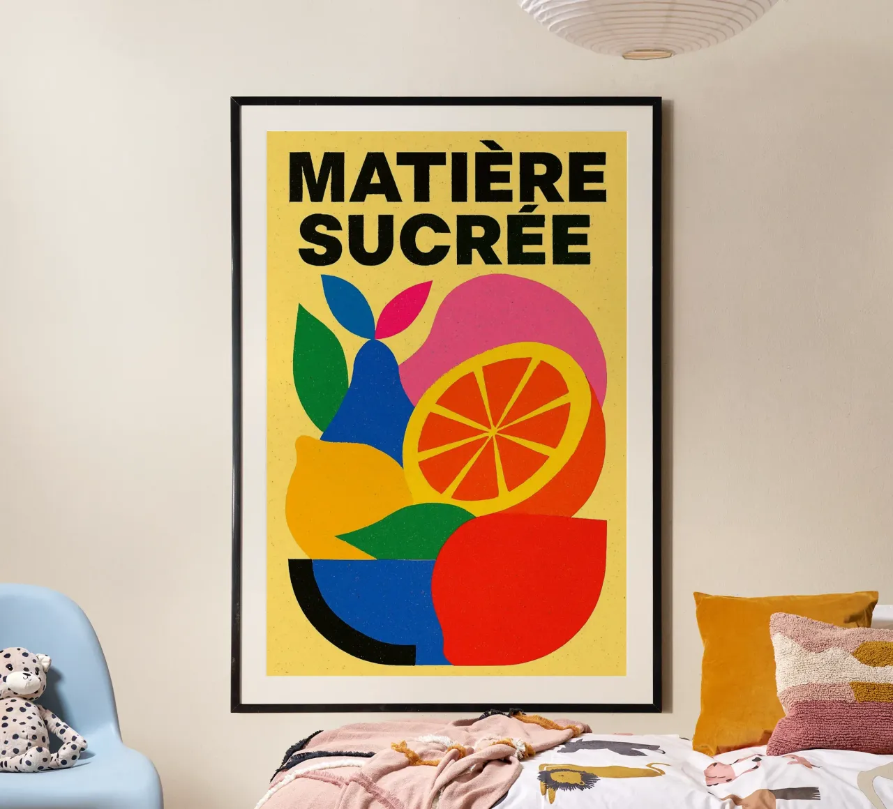 Matière Sucrée - Un'esplosione di colore e di piacere carta hahnemühle da Pop and Fruits - Affiches & posters