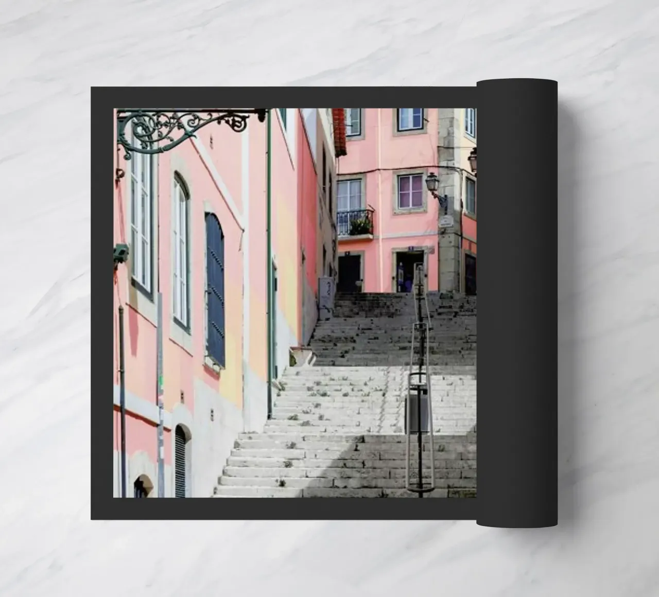 Pink Stairway zerbino da METROPOLIS