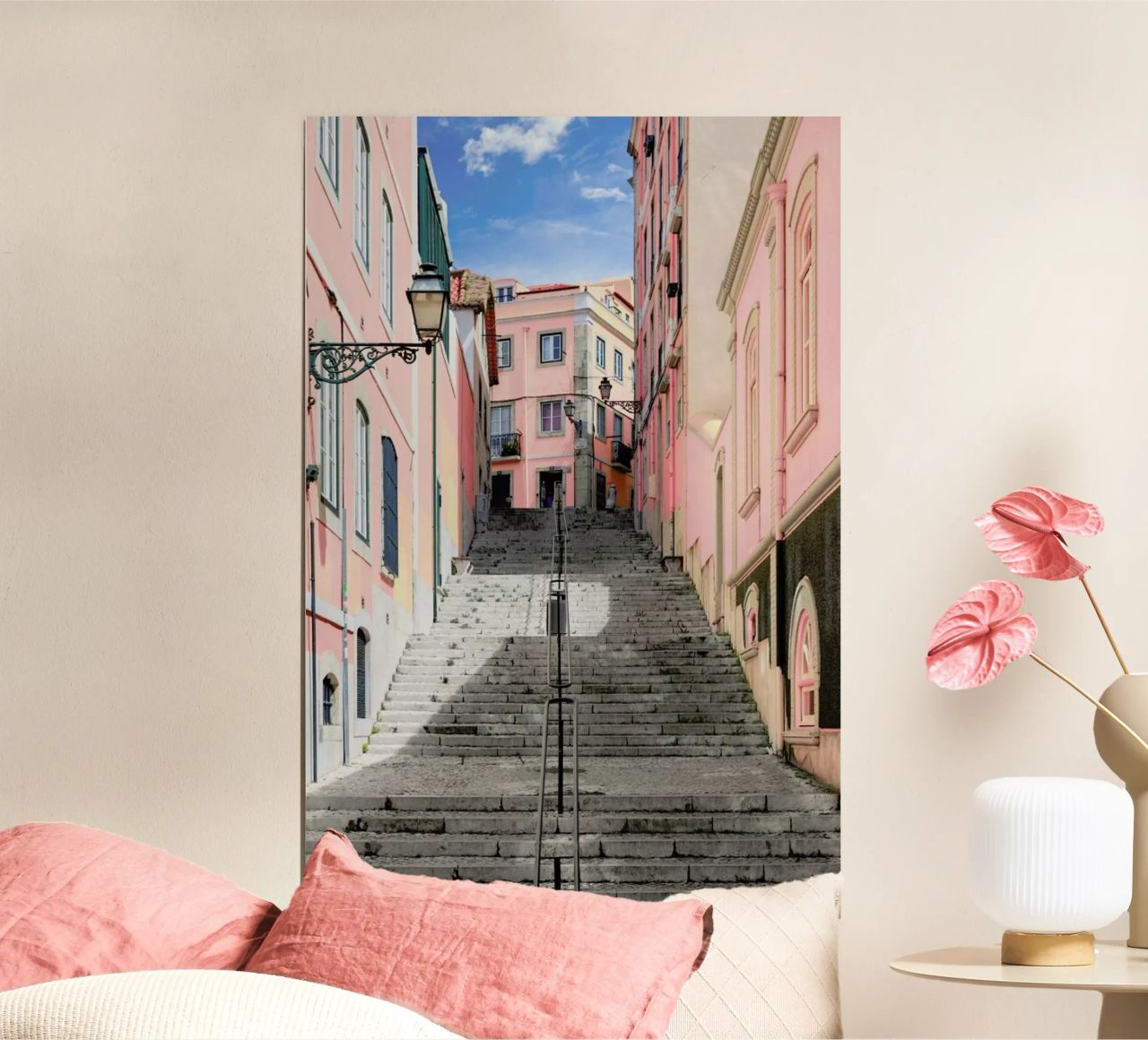 Pink Stairway poster de METROPOLIS