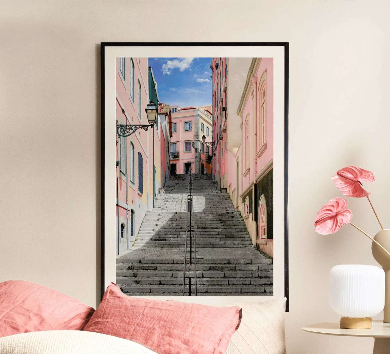 Pink Stairway poster de METROPOLIS