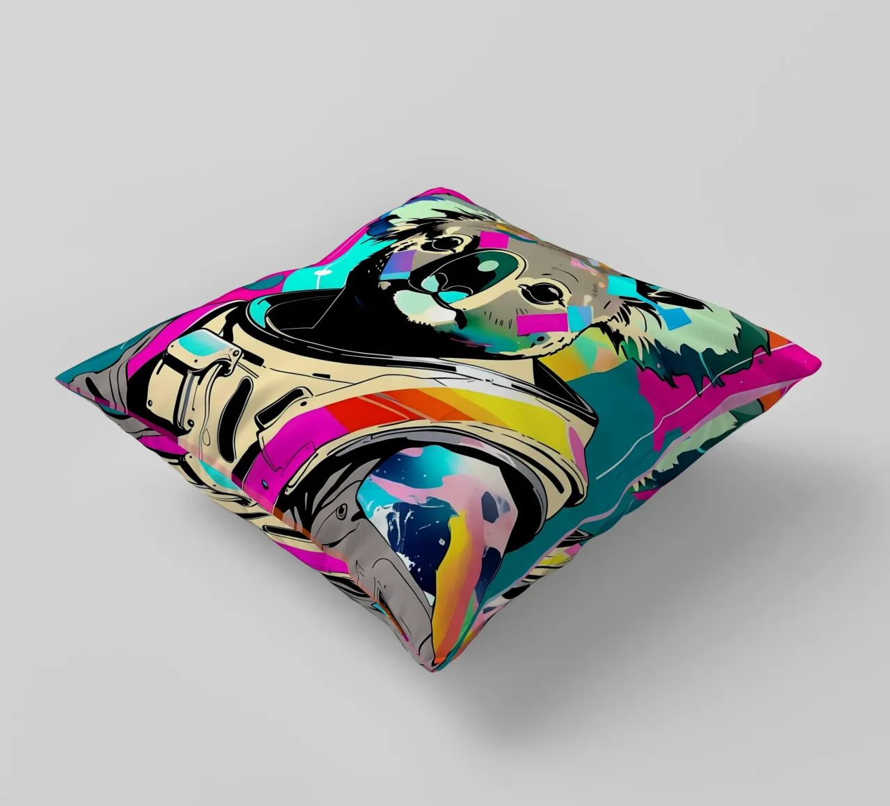 Koala_Style_D_1 cuscino da Tierisch bunt by LK