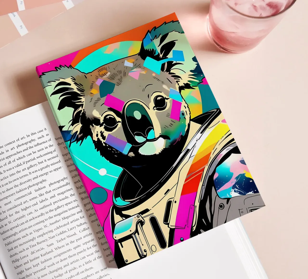 Koala_Style_D_1 notebook by Tierisch bunt by LK
