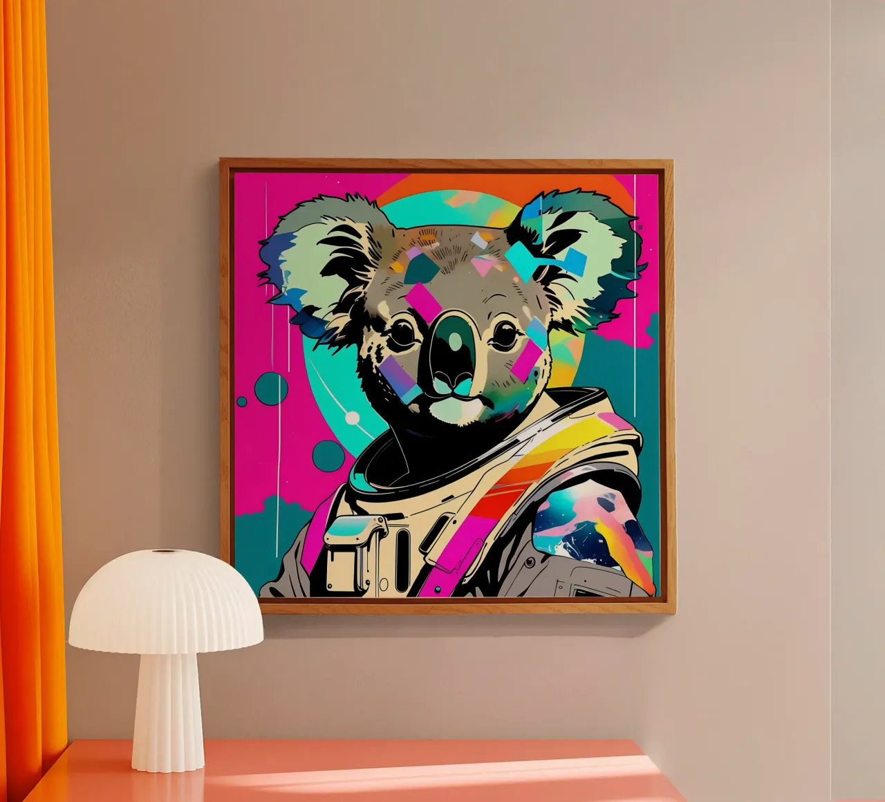 Koala_Style_D_1 plexiglass da Tierisch bunt by LK