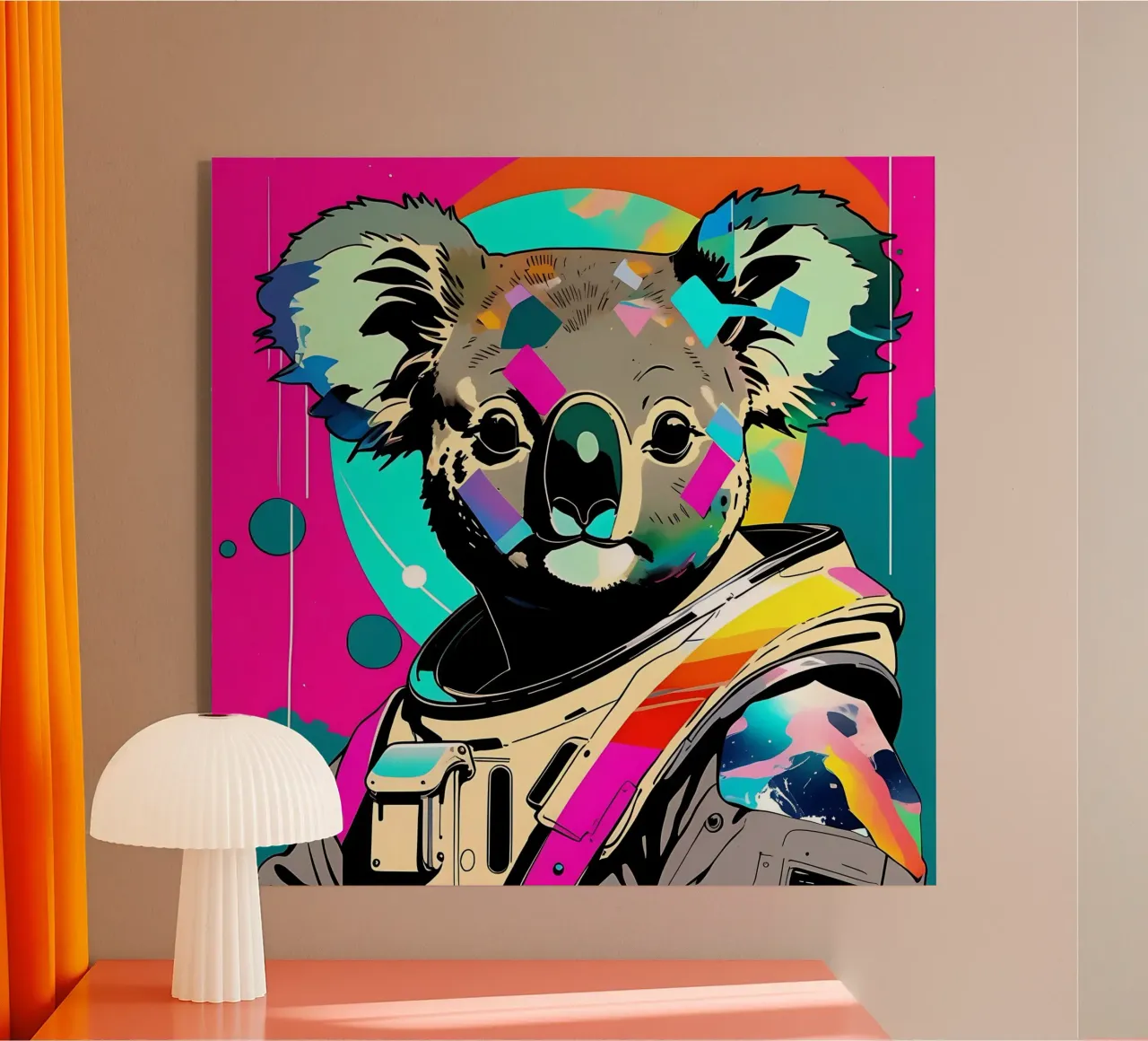Koala_Style_D_1 plexiglass da Tierisch bunt by LK