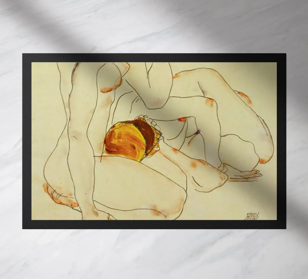 Schiele - Two Friends zerbino da ARTOTHEK