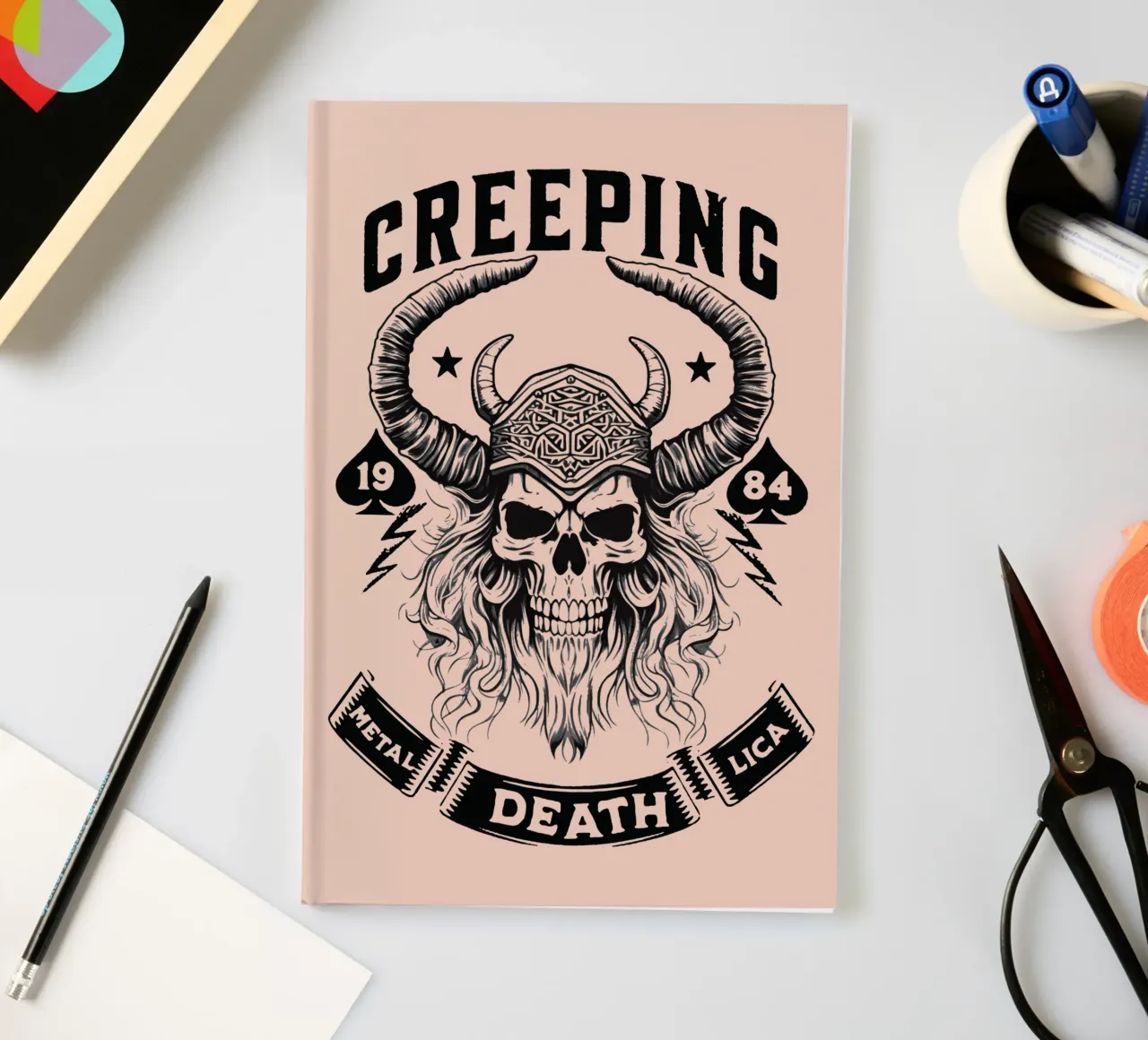 Creeping Death notebook by Gunawan Rb