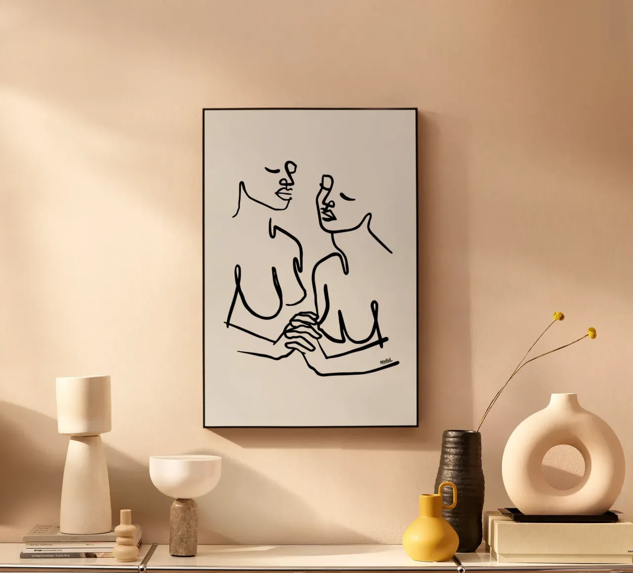 Two Girls plexiglass da Ninhol