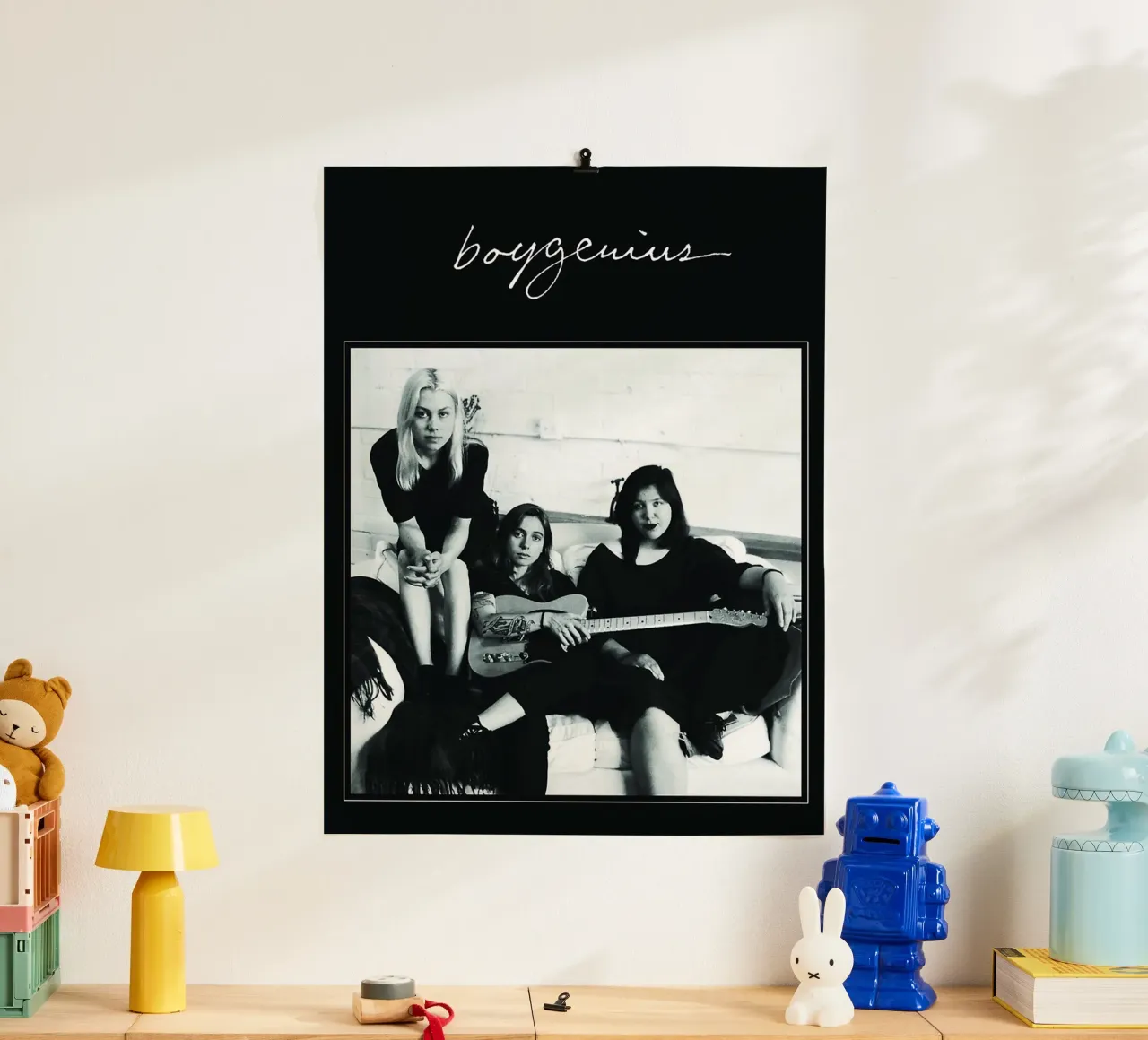The Evolution of a Band poster with wooden frame by avissta