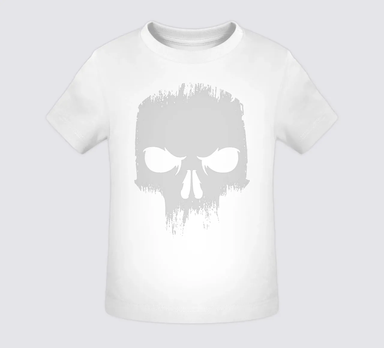 Angry skull baby t-shirt by Gunawan Rb