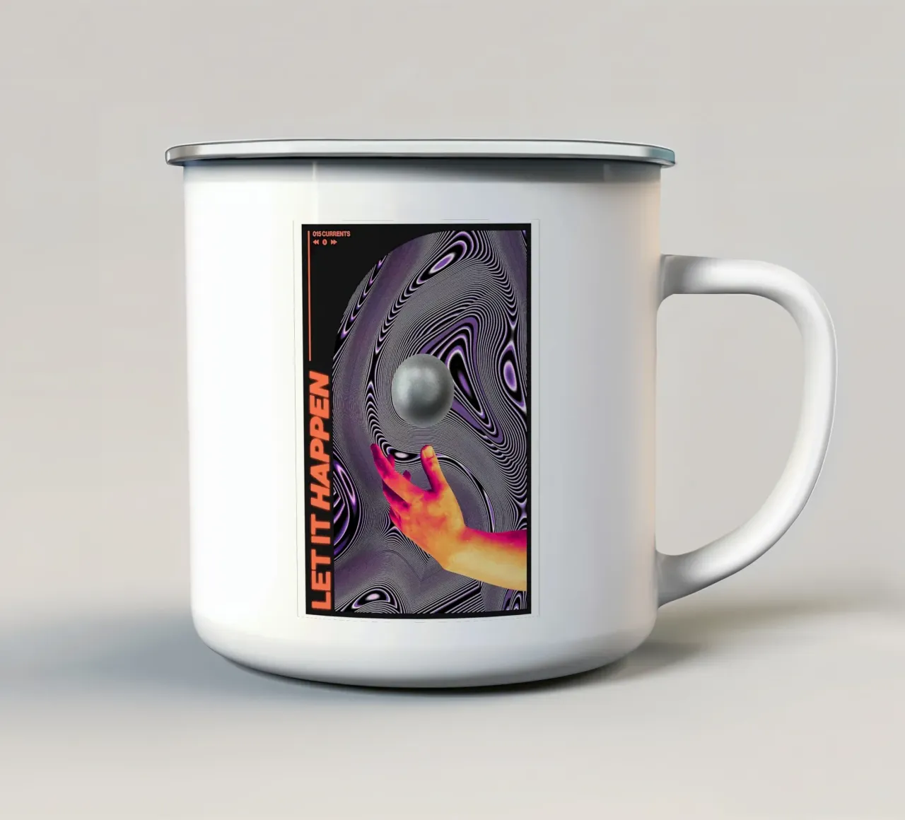 Tame Impala - Let it Happen tazza in smalto da avissta
