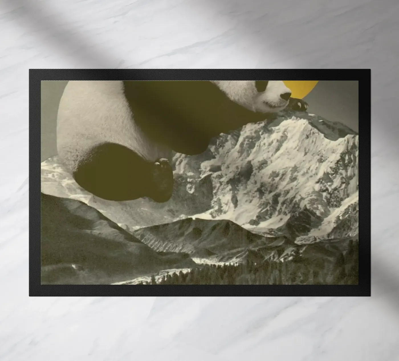 Panda Nap deurmat van Florent Bodart