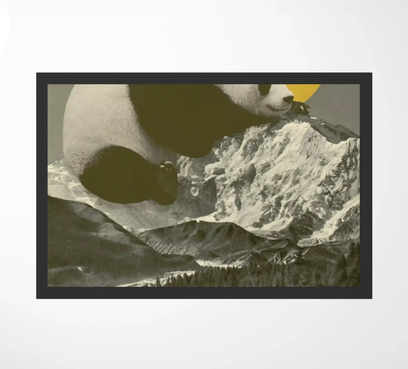 Panda Nap deurmat van Florent Bodart