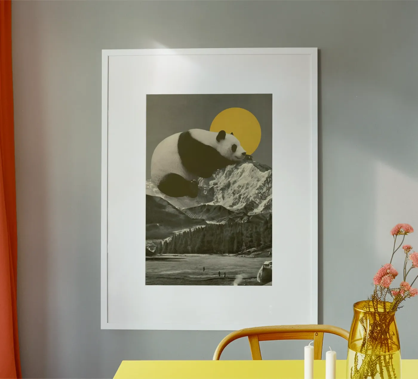 Panda Nap poster van Florent Bodart