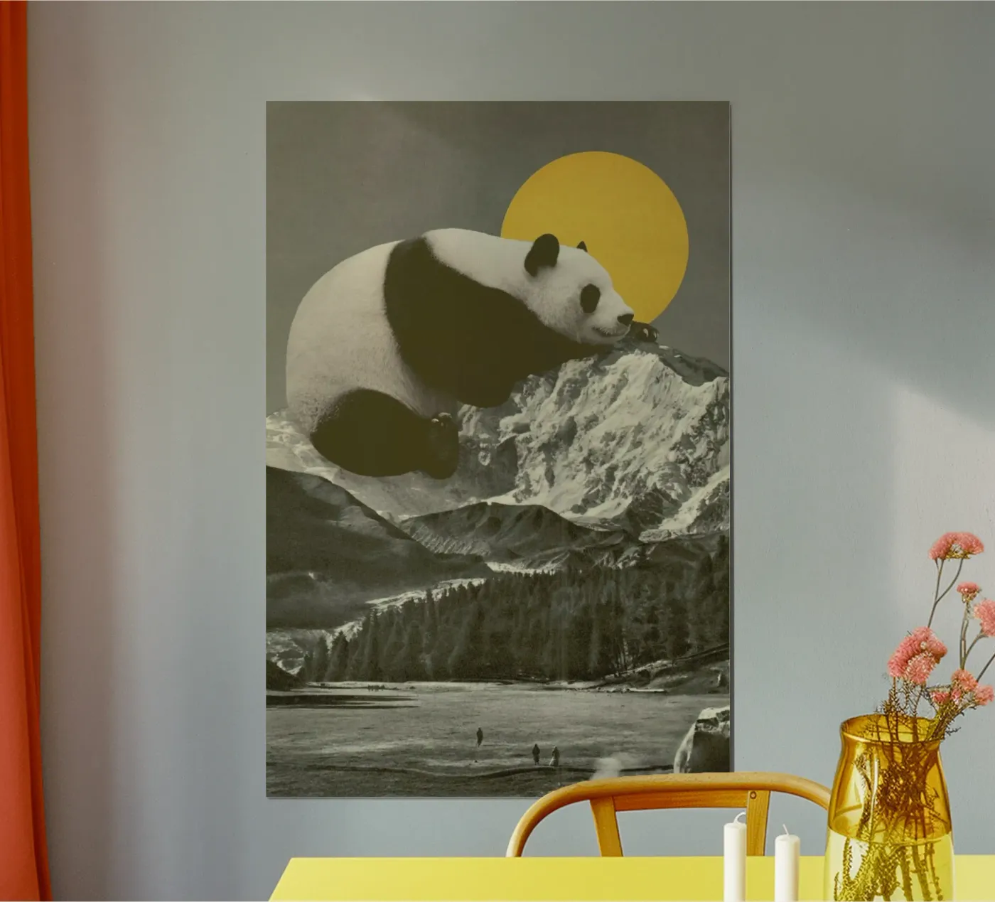 Panda Nap poster van Florent Bodart