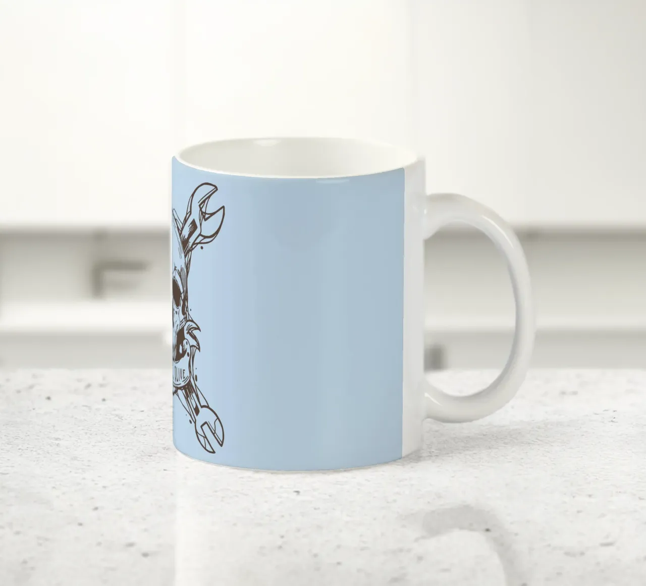 Sono ancora vivo tazza in ceramica da Gunawan Rb